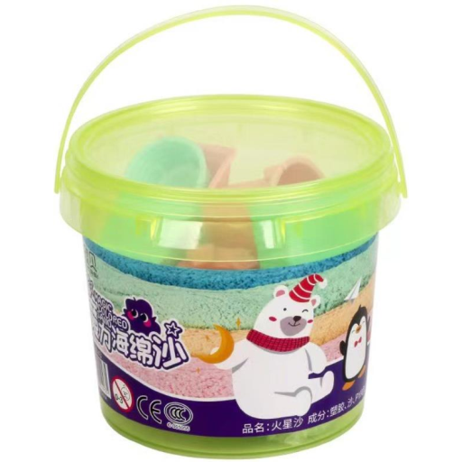 კინეტიკური ქვიშა ფორმებით