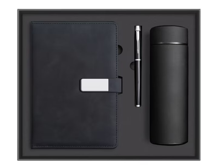 სასაჩუქრე ბლოკნოტი თერმოსით