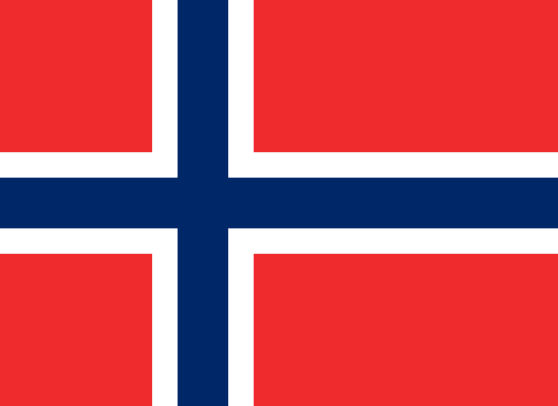 დროშა ნორვეგია 1მ/1.50მმ-ზე